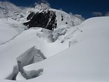 73 A Huge Crevasse With Changtse Beyond From The Descent From Lhakpa Ri Summit To Camp I 